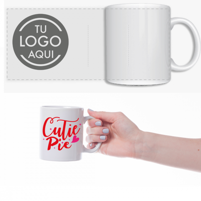 Taza Blanca Personalizada